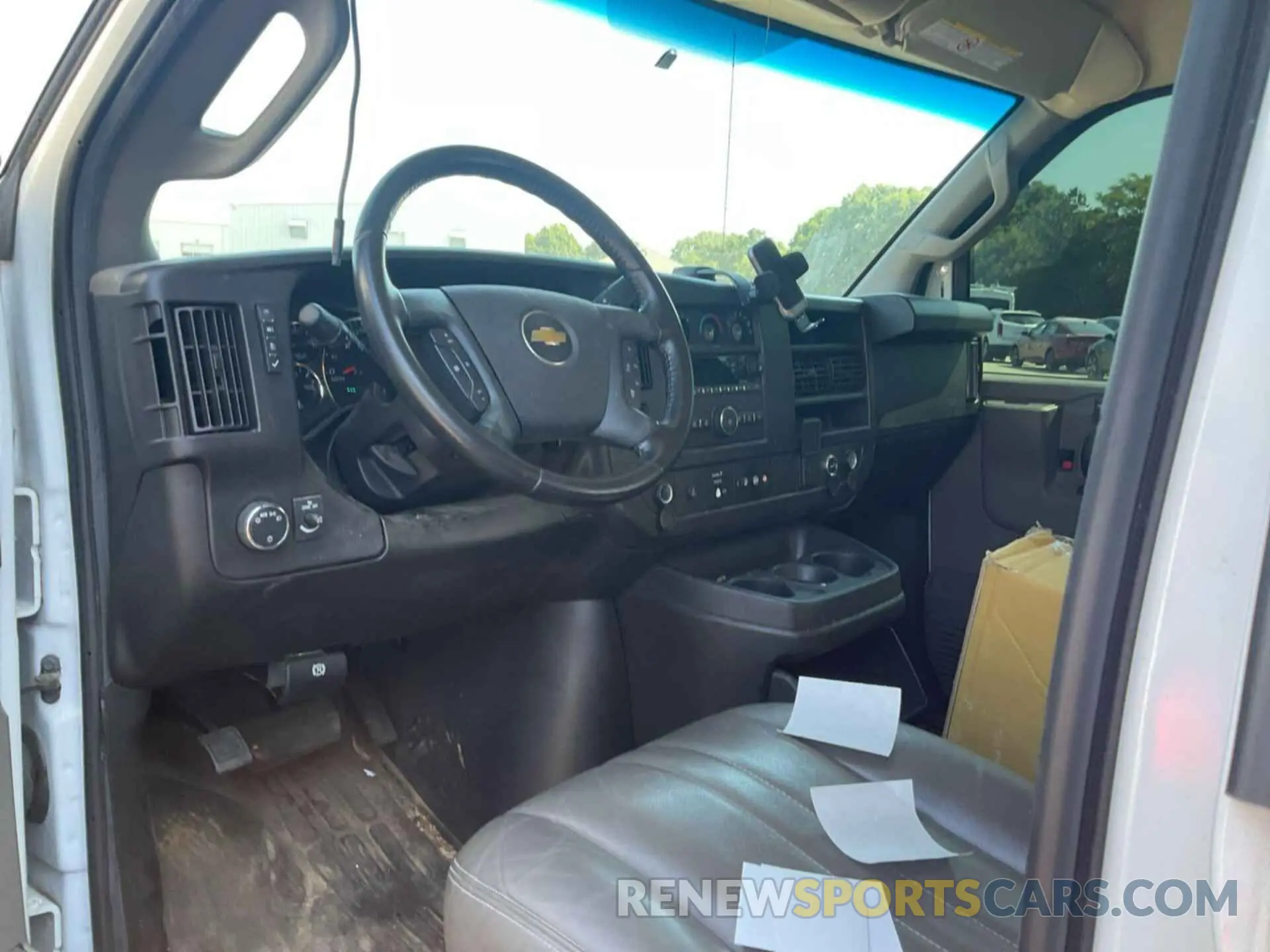13 Photograph of a damaged car 1GCWGBF79N1178660 CHEVROLET EXPRESS G2500 2022
