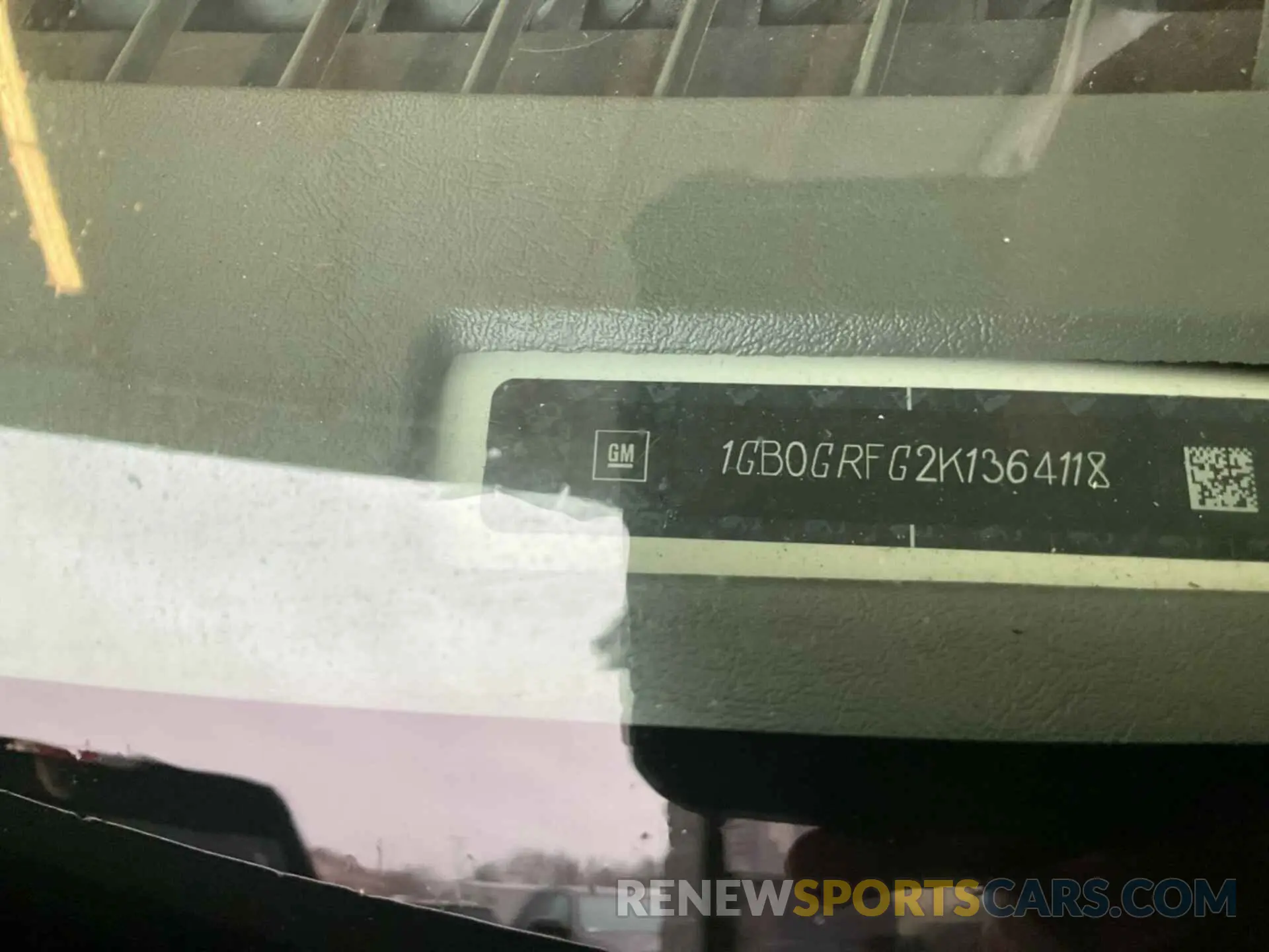 14 Photograph of a damaged car 1GB0GRFG2K1364118 CHEVROLET EXPRESS G3500 2019