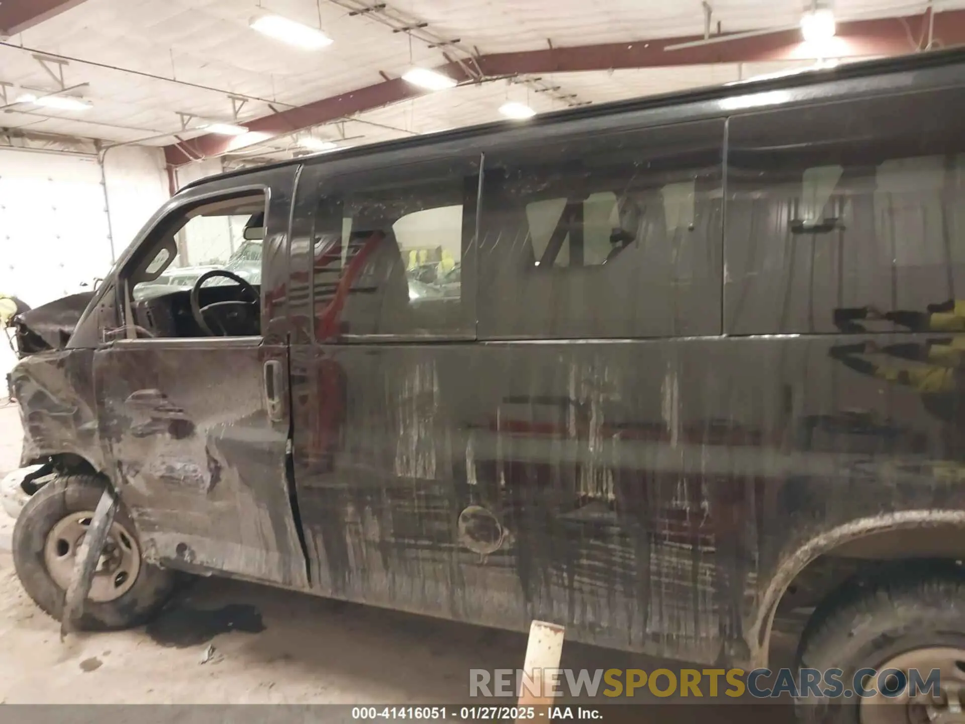 14 Photograph of a damaged car 1GAWGFFG2L1156920 CHEVROLET EXPRESS PASSENGER 2020