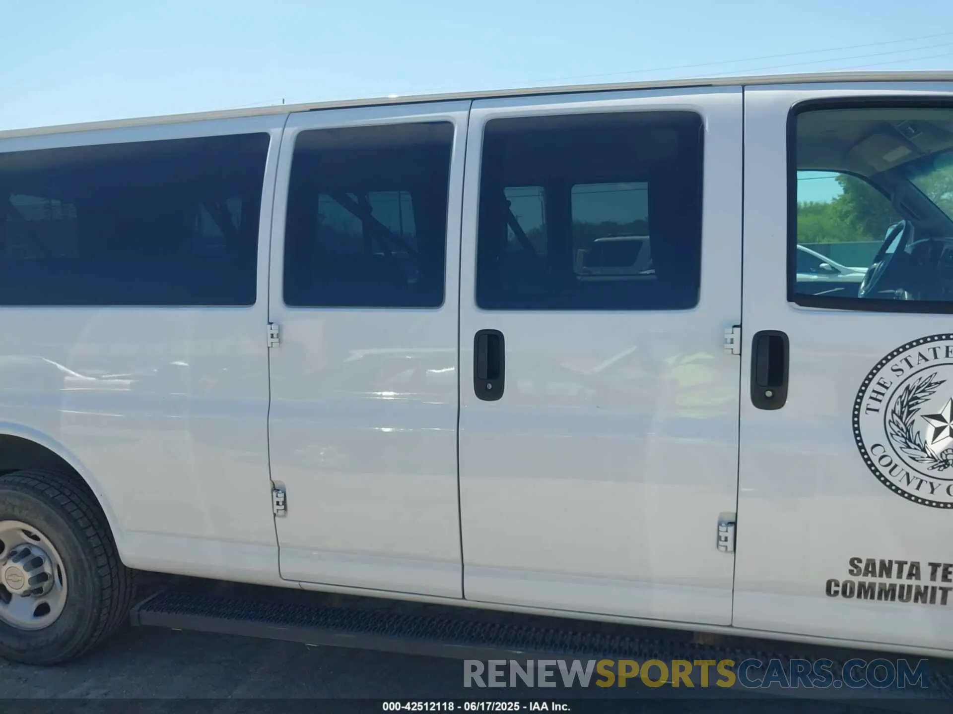 13 Photograph of a damaged car 1GAZGNFG5L1241936 CHEVROLET EXPRESS PASSENGER 2020