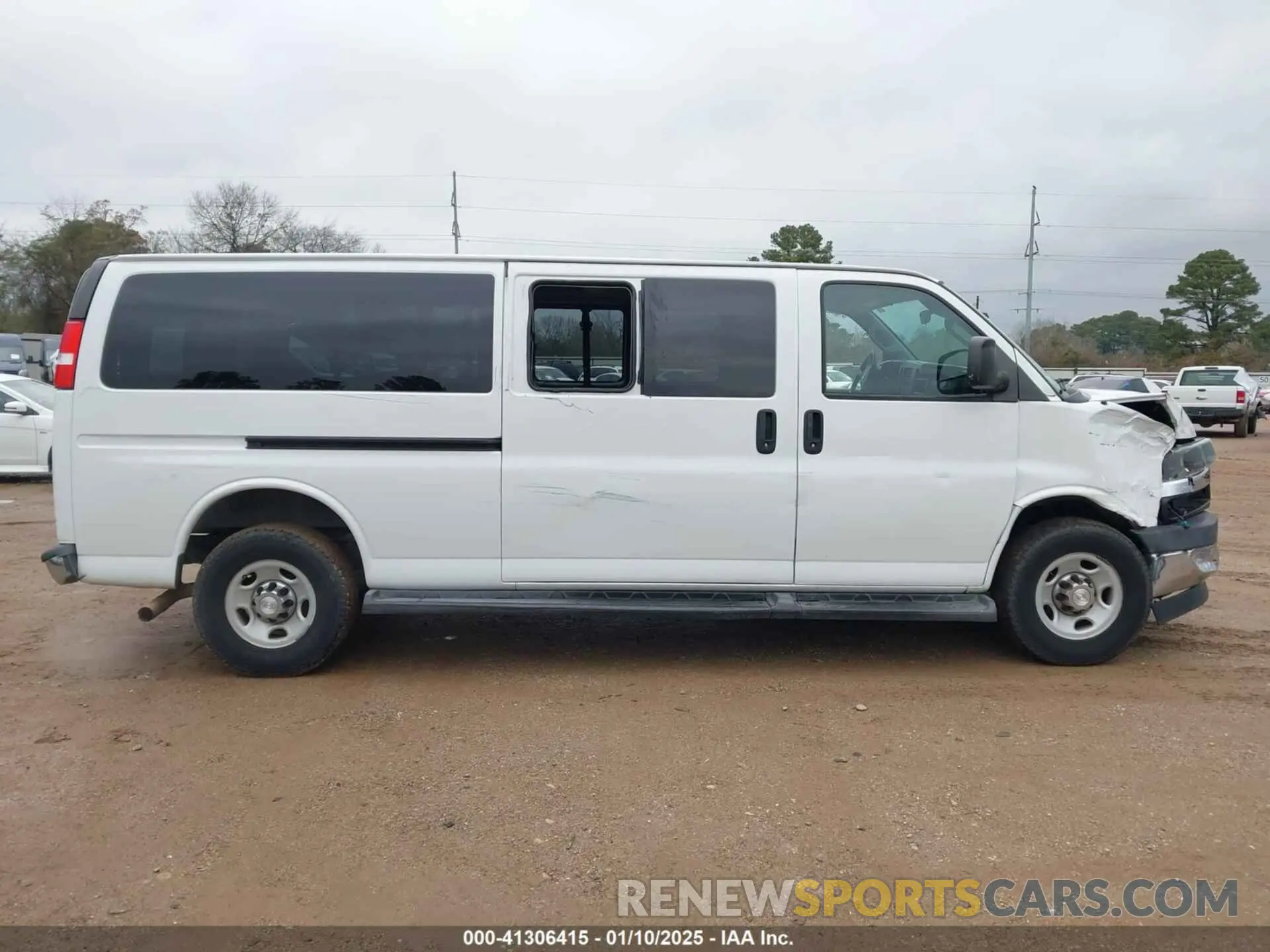 14 Photograph of a damaged car 1GAZGPFG4L1121251 CHEVROLET EXPRESS PASSENGER 2020