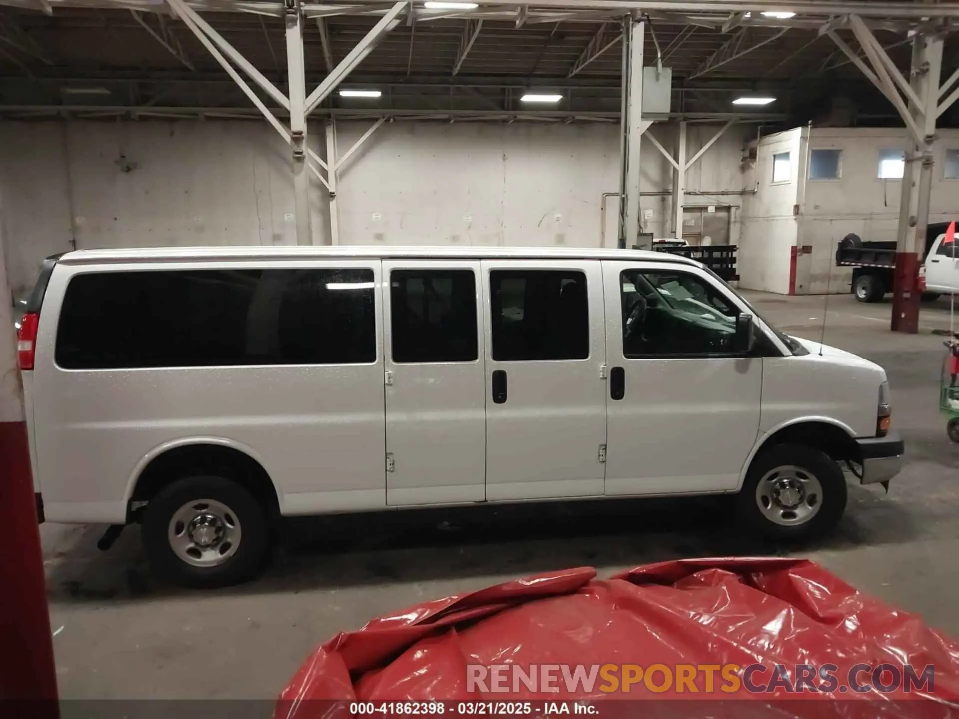 13 Photograph of a damaged car 1GAZGPFG7L1182805 CHEVROLET EXPRESS PASSENGER 2020