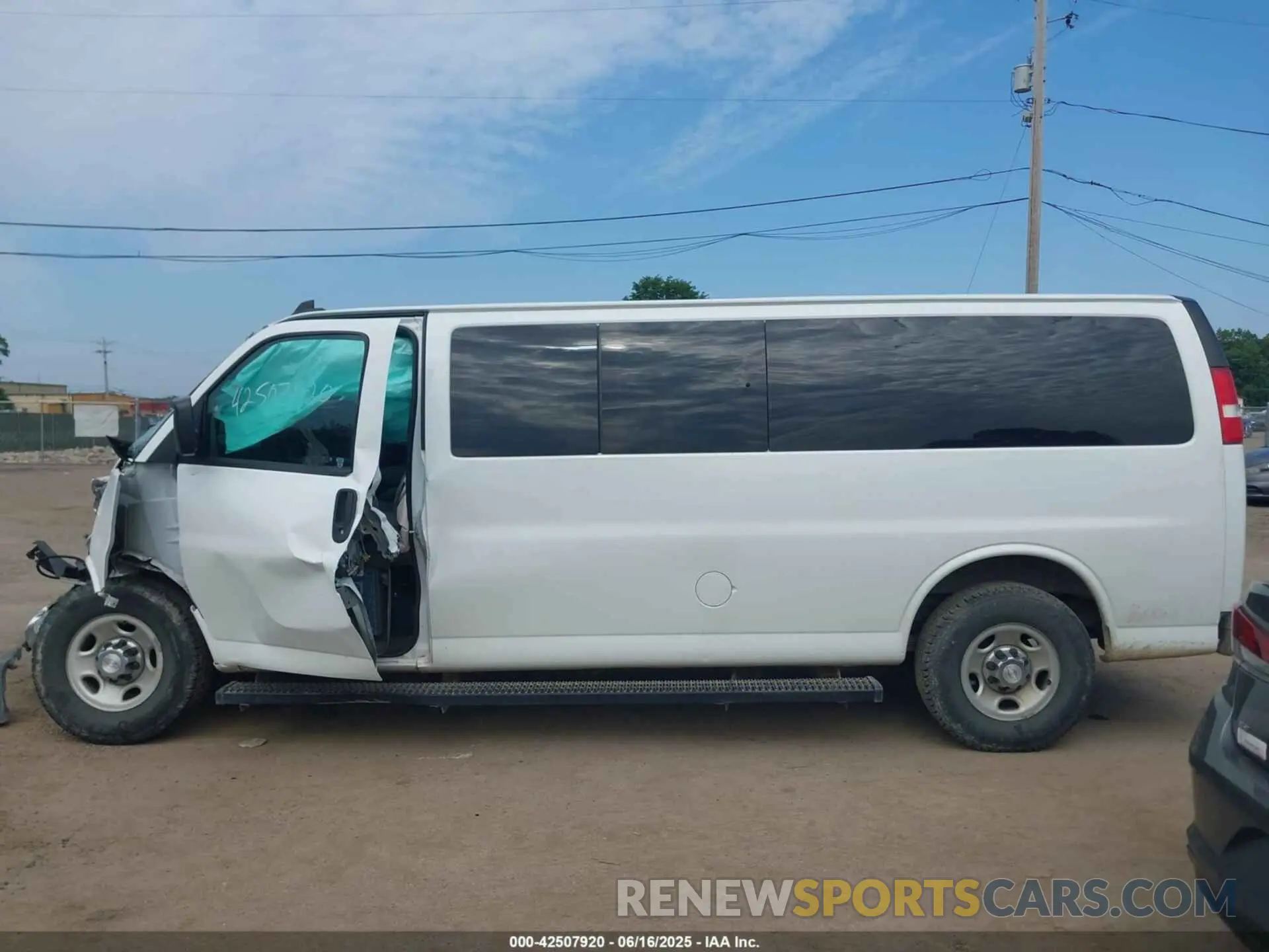 14 Photograph of a damaged car 1GAZGPFGXL1162855 CHEVROLET EXPRESS PASSENGER 2020