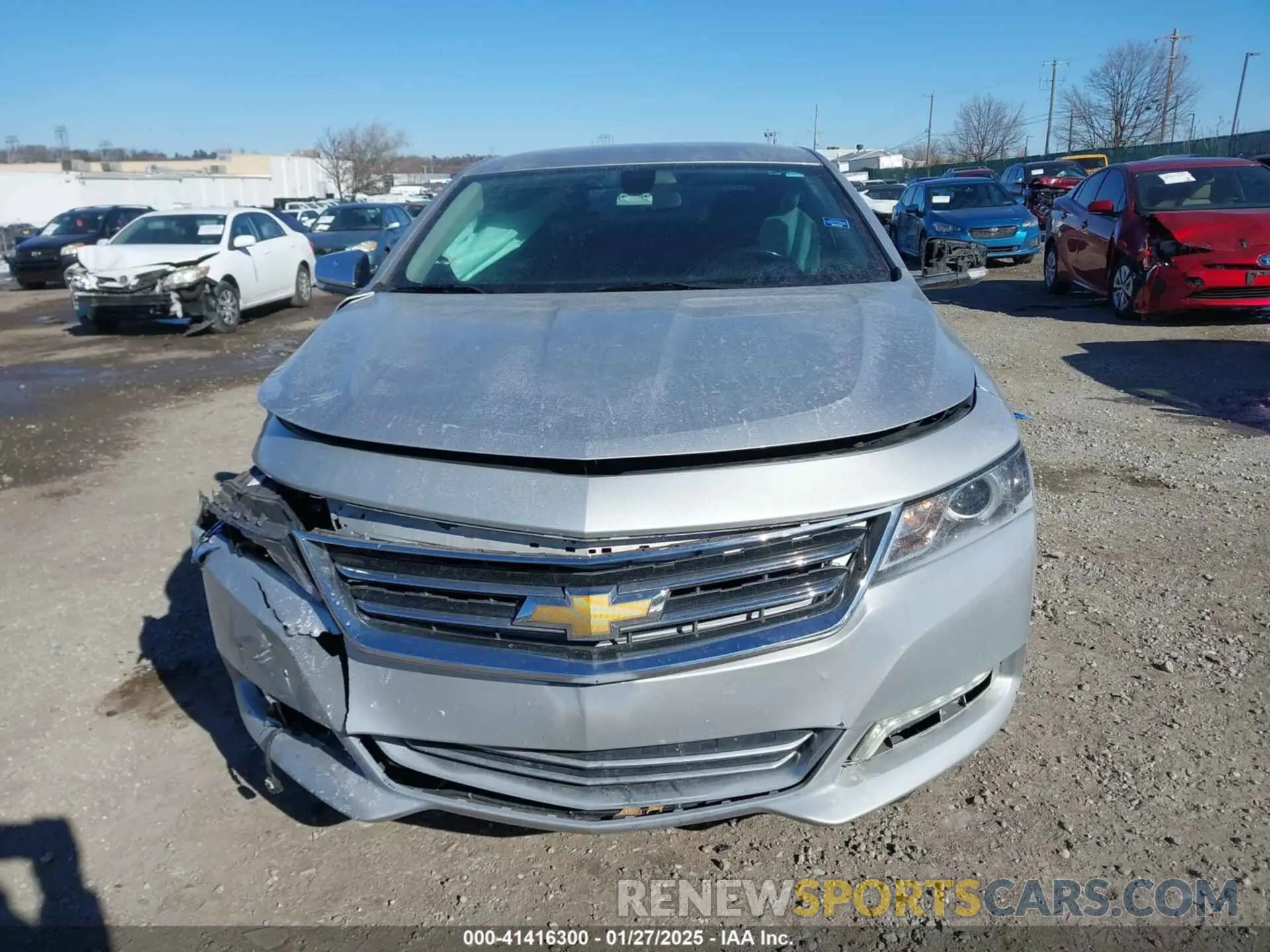 11 Photograph of a damaged car 1G1105S32KU106396 CHEVROLET IMPALA 2019