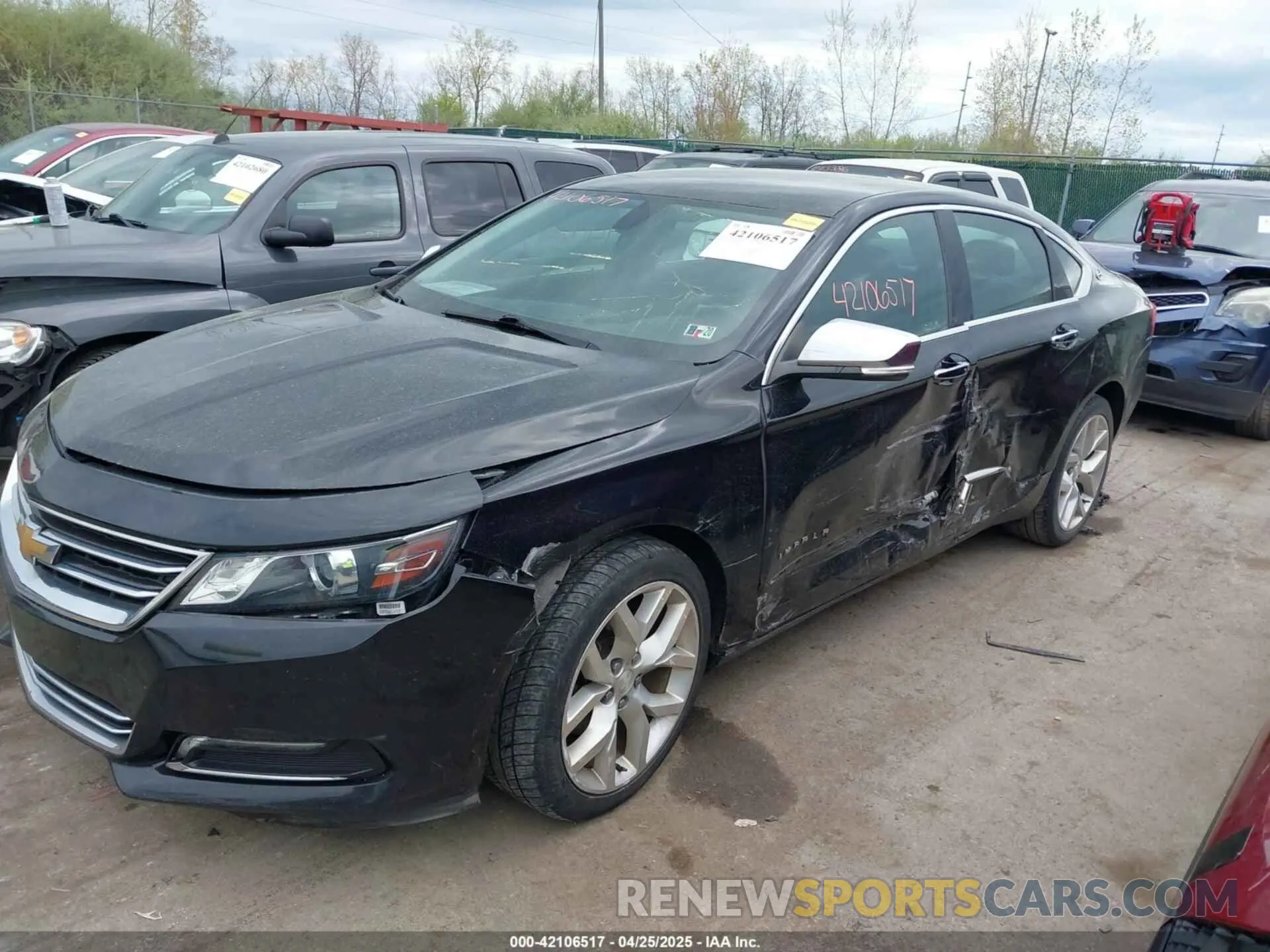 2 Фотография поврежденного автомобиля 1G1105S36KU105588 CHEVROLET IMPALA 2019