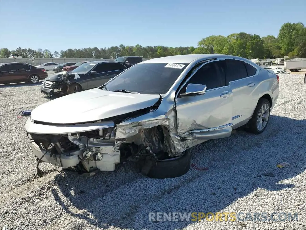 1 Photograph of a damaged car 1G1105S38KU138883 CHEVROLET IMPALA 2019