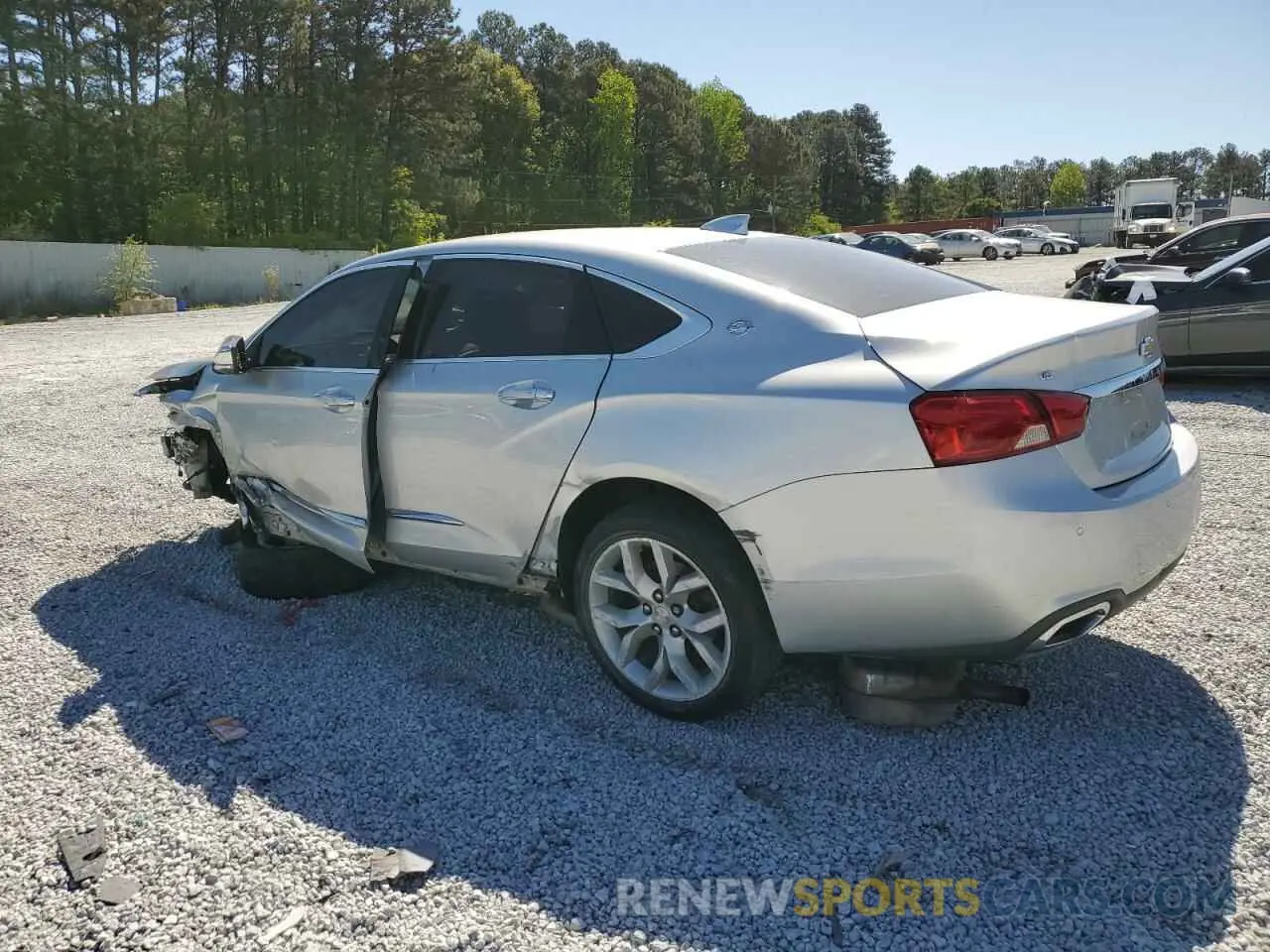 2 Photograph of a damaged car 1G1105S38KU138883 CHEVROLET IMPALA 2019