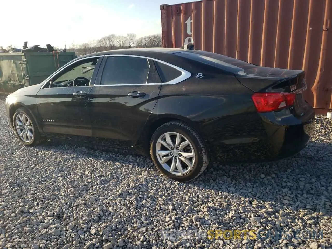 2 Photograph of a damaged car 1G11Z5S35KU115728 CHEVROLET IMPALA 2019