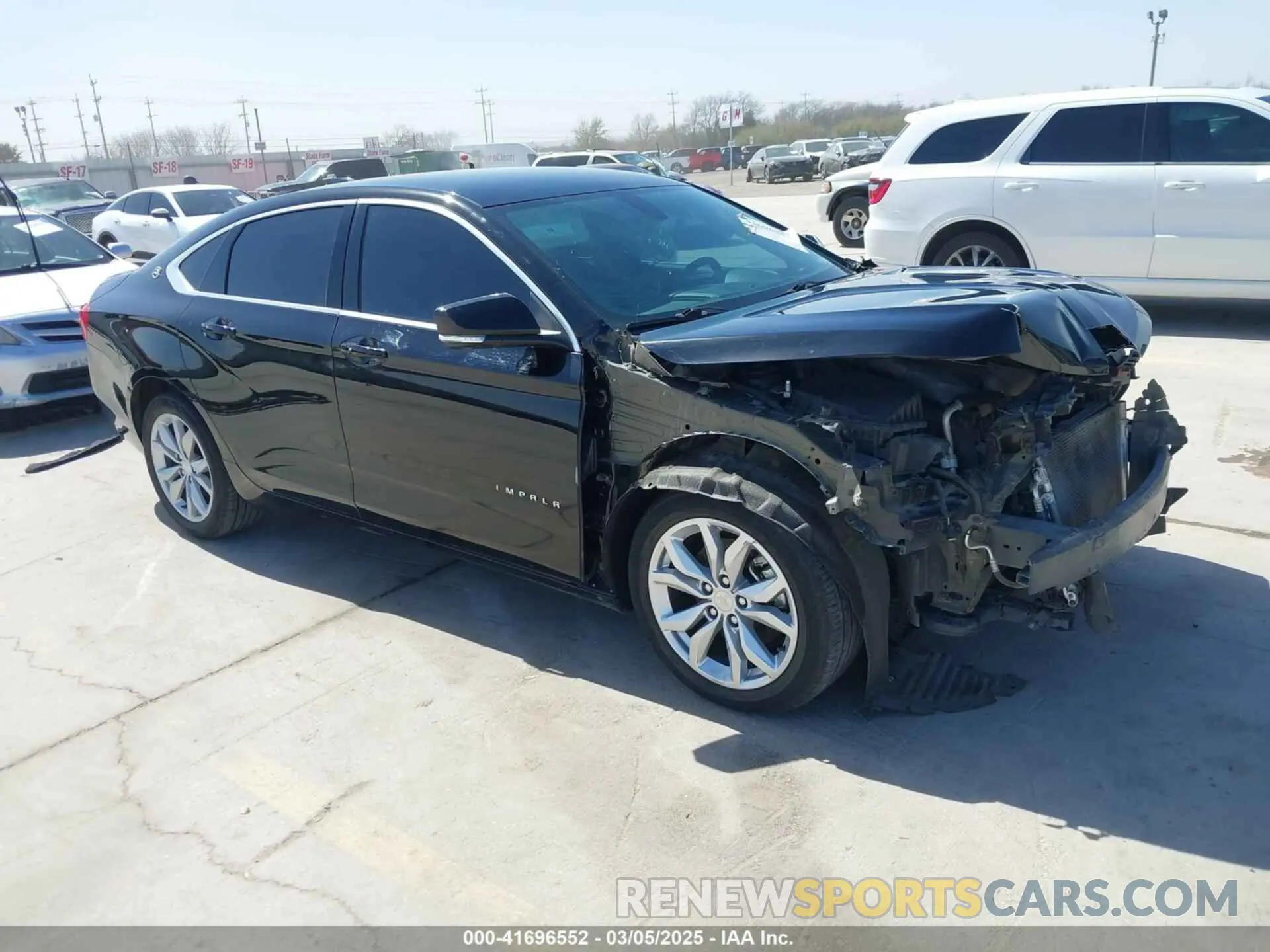 1 Фотография поврежденного автомобиля 1G11Z5S37KU107856 CHEVROLET IMPALA 2019