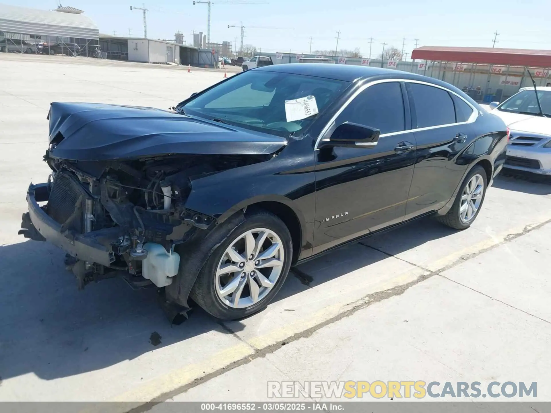 2 Фотография поврежденного автомобиля 1G11Z5S37KU107856 CHEVROLET IMPALA 2019