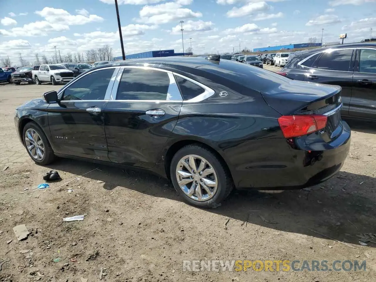 2 Photograph of a damaged car 1G11Z5S38KU113598 CHEVROLET IMPALA 2019