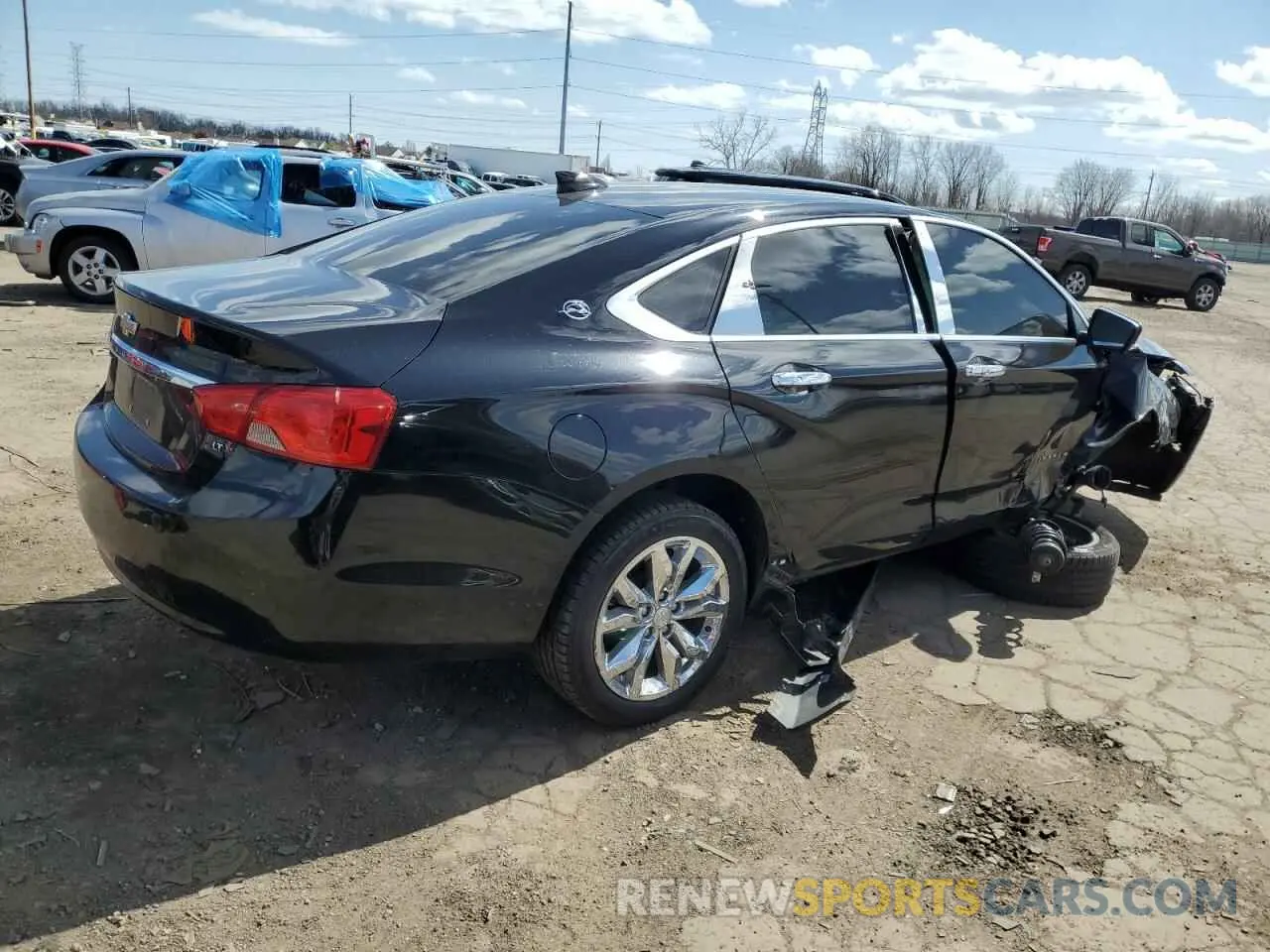 3 Photograph of a damaged car 1G11Z5S38KU113598 CHEVROLET IMPALA 2019