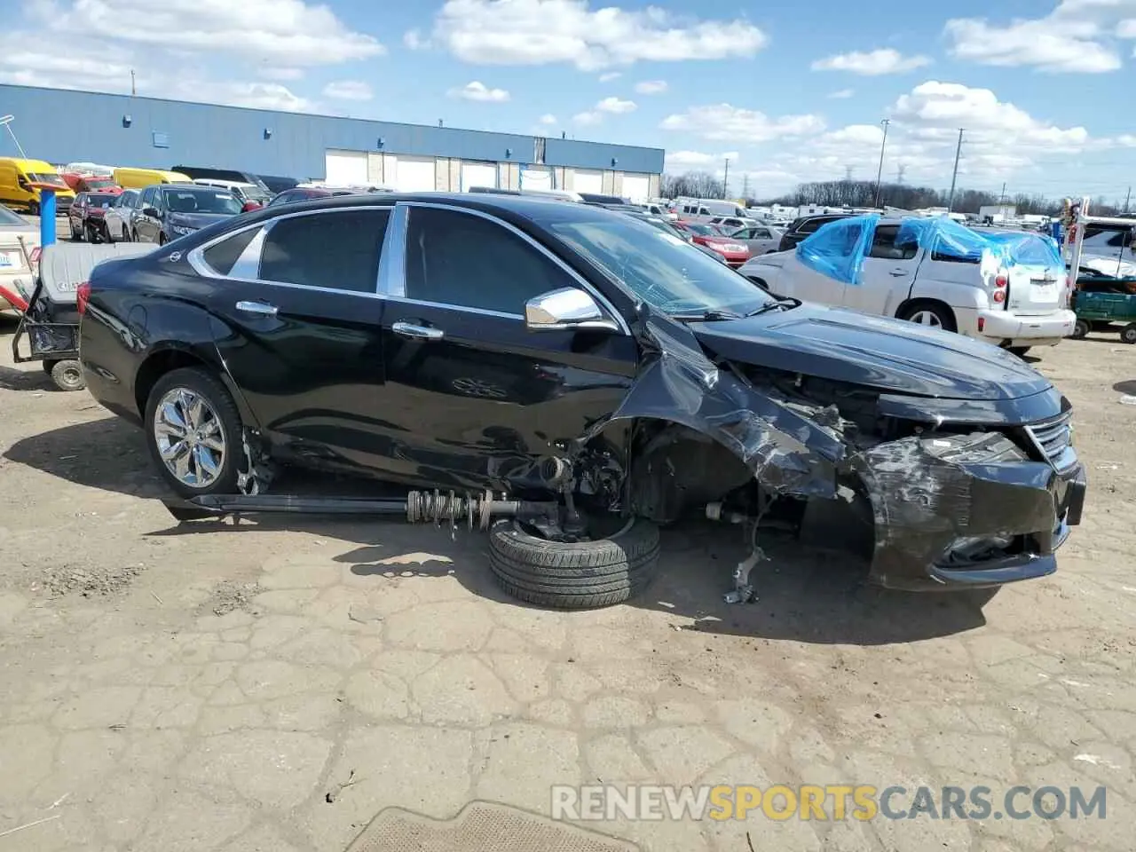 4 Photograph of a damaged car 1G11Z5S38KU113598 CHEVROLET IMPALA 2019