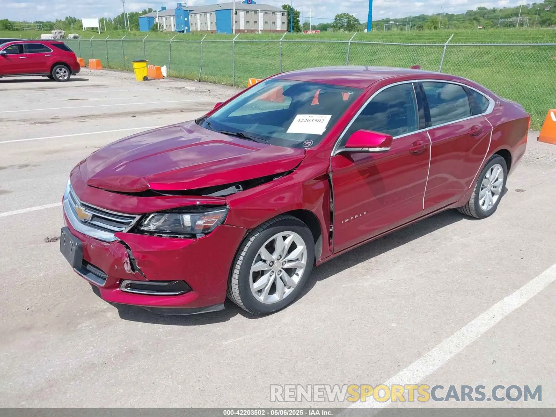 2 Photograph of a damaged car 1G11Z5S39KU147632 CHEVROLET IMPALA 2019