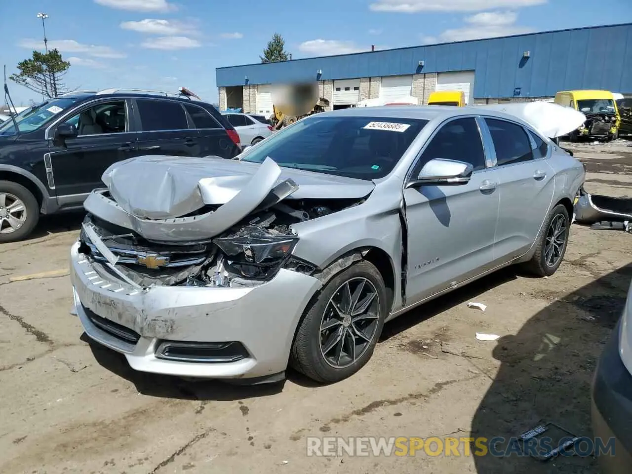 1 Photograph of a damaged car 1G11Z5SA0KU115280 CHEVROLET IMPALA 2019