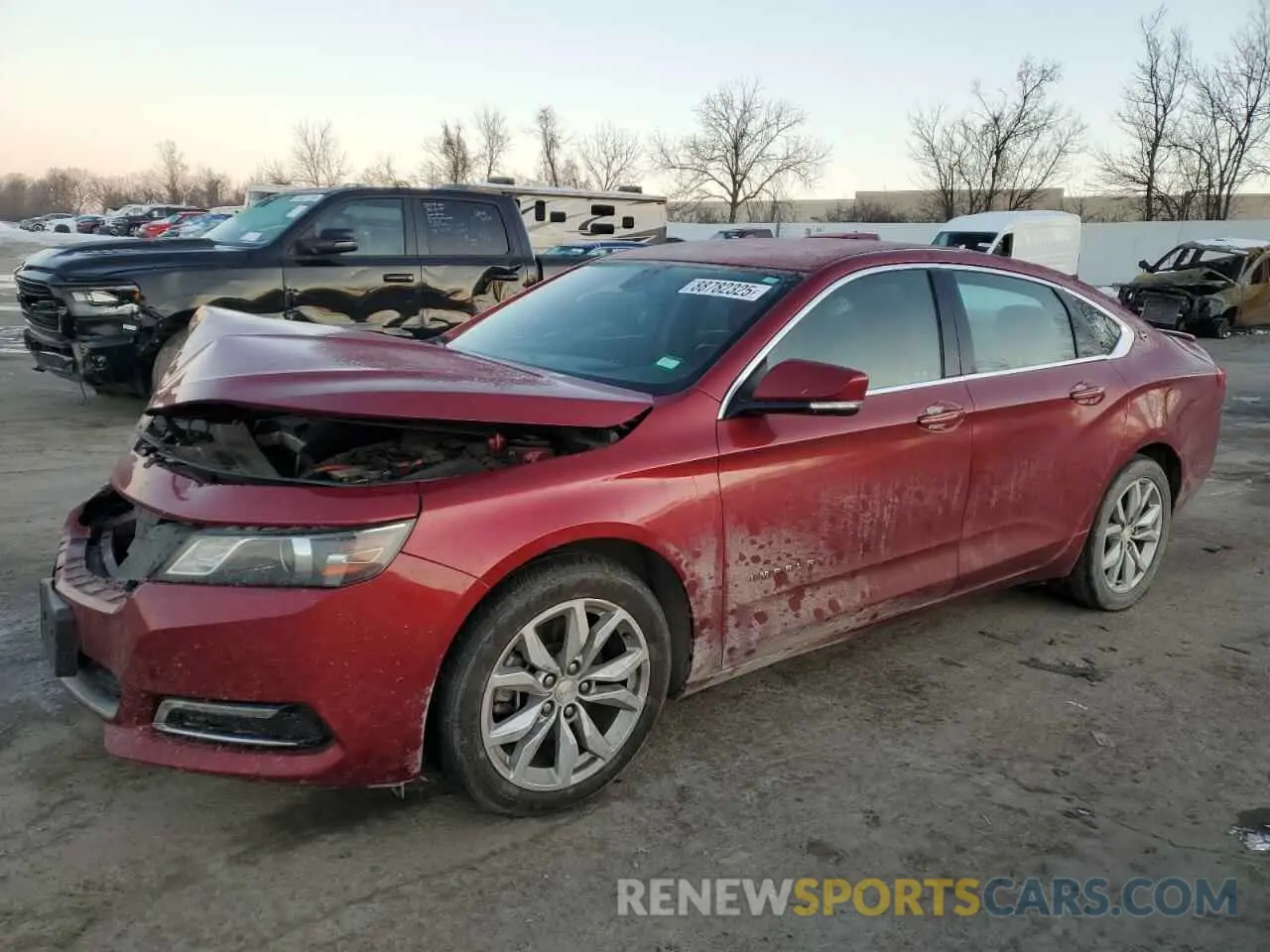 1 Photograph of a damaged car 1G11Z5SA9KU132059 CHEVROLET IMPALA 2019