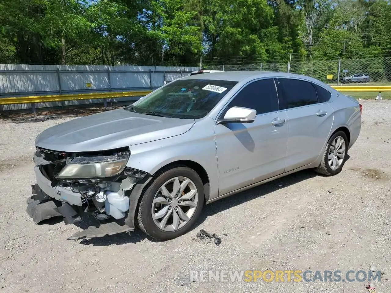 1 Photograph of a damaged car 1G11Z5SA9KU136080 CHEVROLET IMPALA 2019