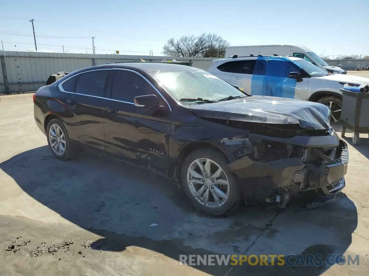 4 Фотография поврежденного автомобиля 1G11Z5SA9KU140677 CHEVROLET IMPALA 2019