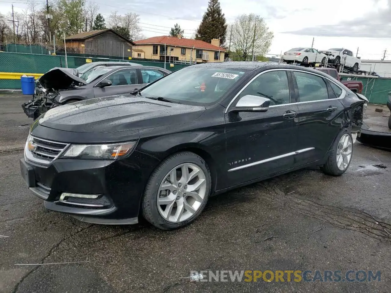 1 Photograph of a damaged car 2G1105S30K9130905 CHEVROLET IMPALA 2019
