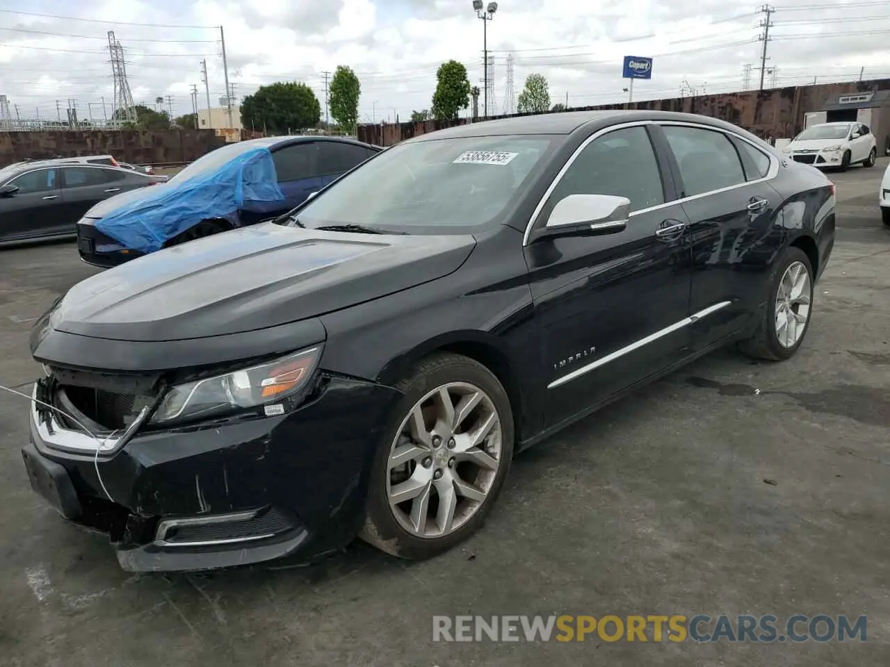 1 Photograph of a damaged car 2G1105S33K9108381 CHEVROLET IMPALA 2019