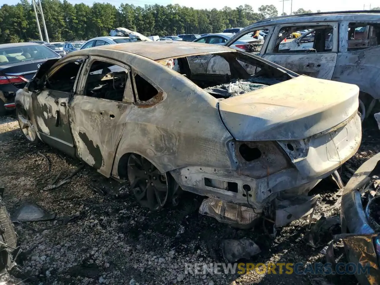 2 Photograph of a damaged car 2G1105S33K9109160 CHEVROLET IMPALA 2019