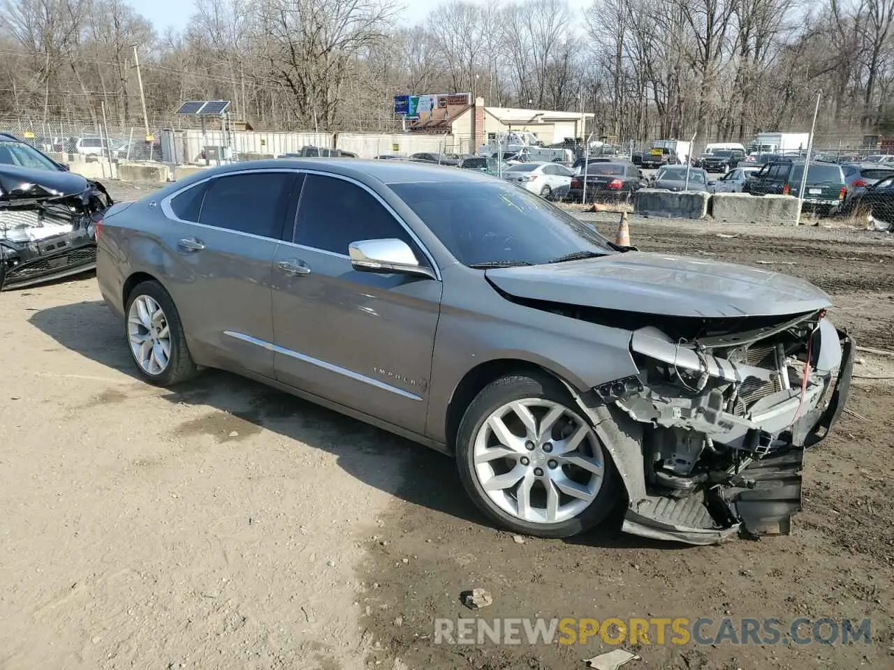 4 Фотография поврежденного автомобиля 2G1105S36K9140208 CHEVROLET IMPALA 2019