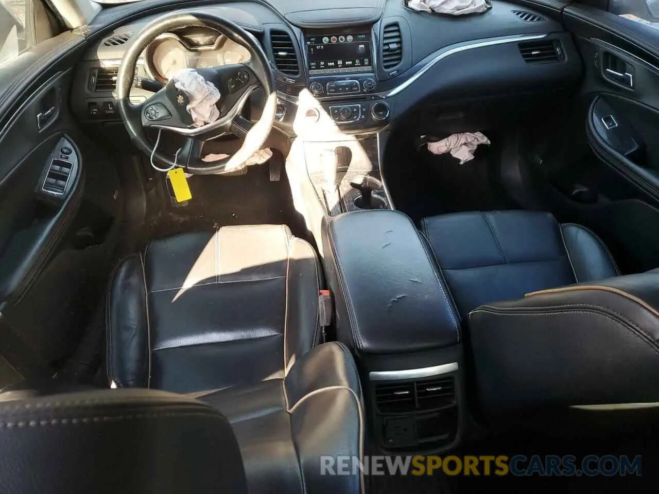 8 Фотография поврежденного автомобиля 2G1105S36K9140208 CHEVROLET IMPALA 2019