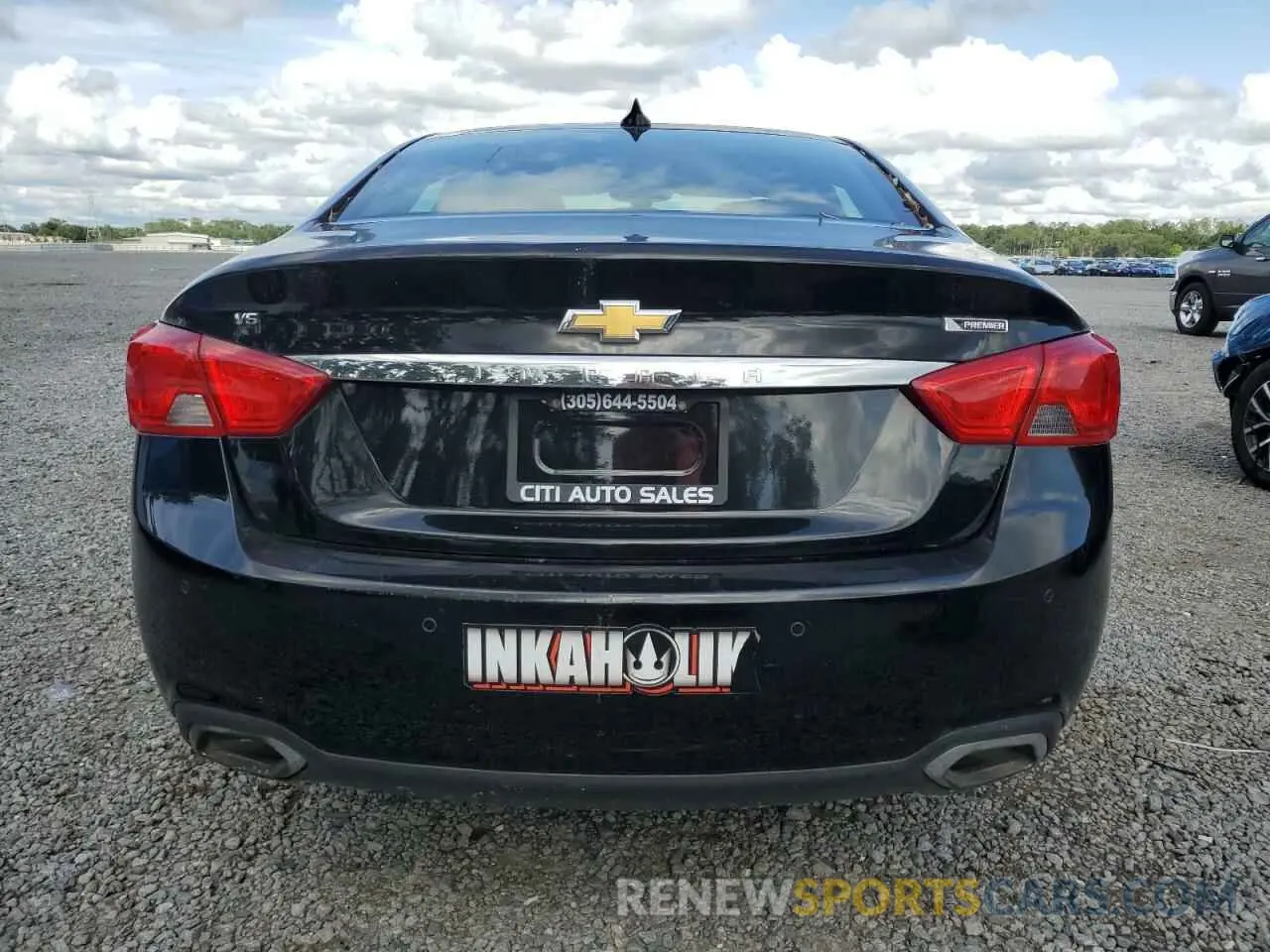 6 Photograph of a damaged car 2G1105S38K9141733 CHEVROLET IMPALA 2019