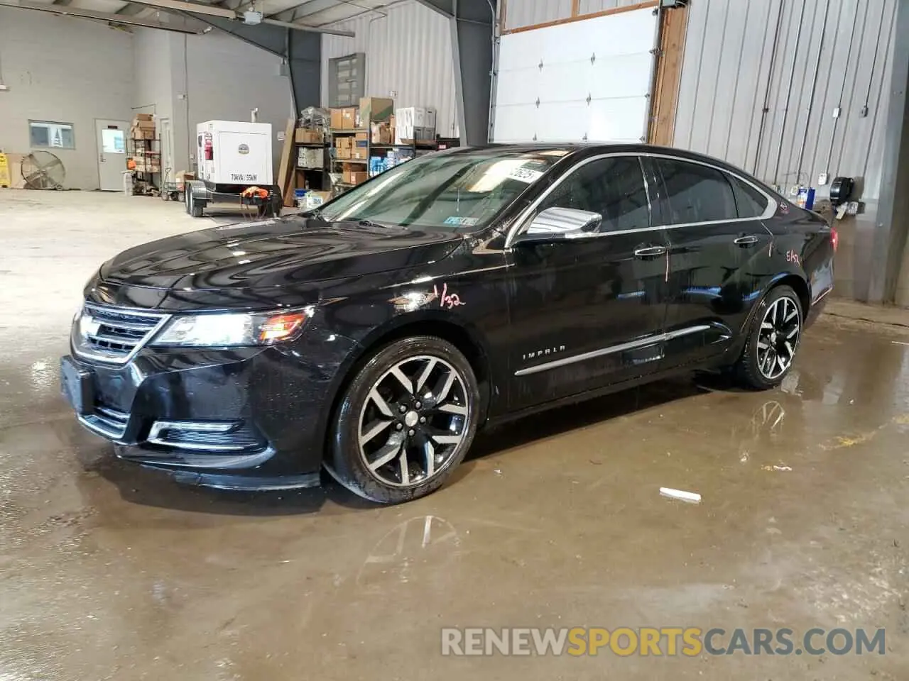 1 Photograph of a damaged car 2G1105S39K9109132 CHEVROLET IMPALA 2019