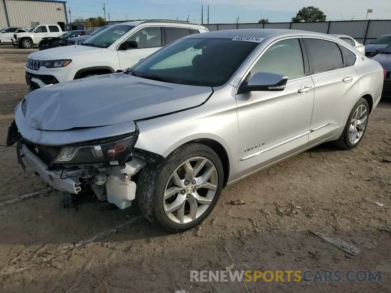 1 Photograph of a damaged car 2G1105S39K9125282 CHEVROLET IMPALA 2019