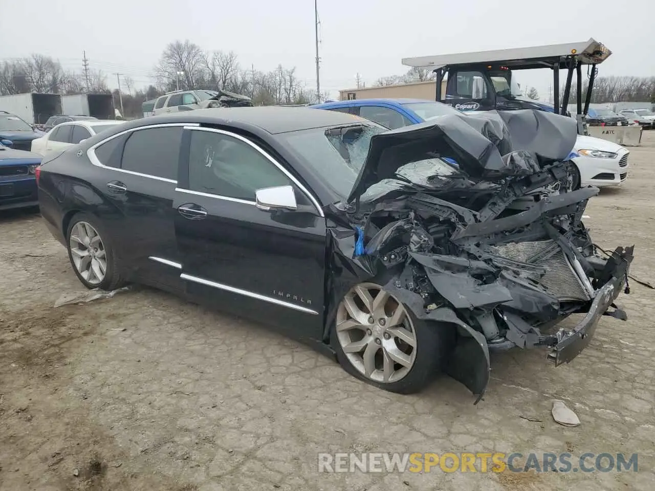 4 Фотография поврежденного автомобиля 2G1105S3XK9136260 CHEVROLET IMPALA 2019