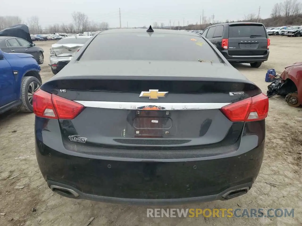 6 Фотография поврежденного автомобиля 2G1105S3XK9136260 CHEVROLET IMPALA 2019