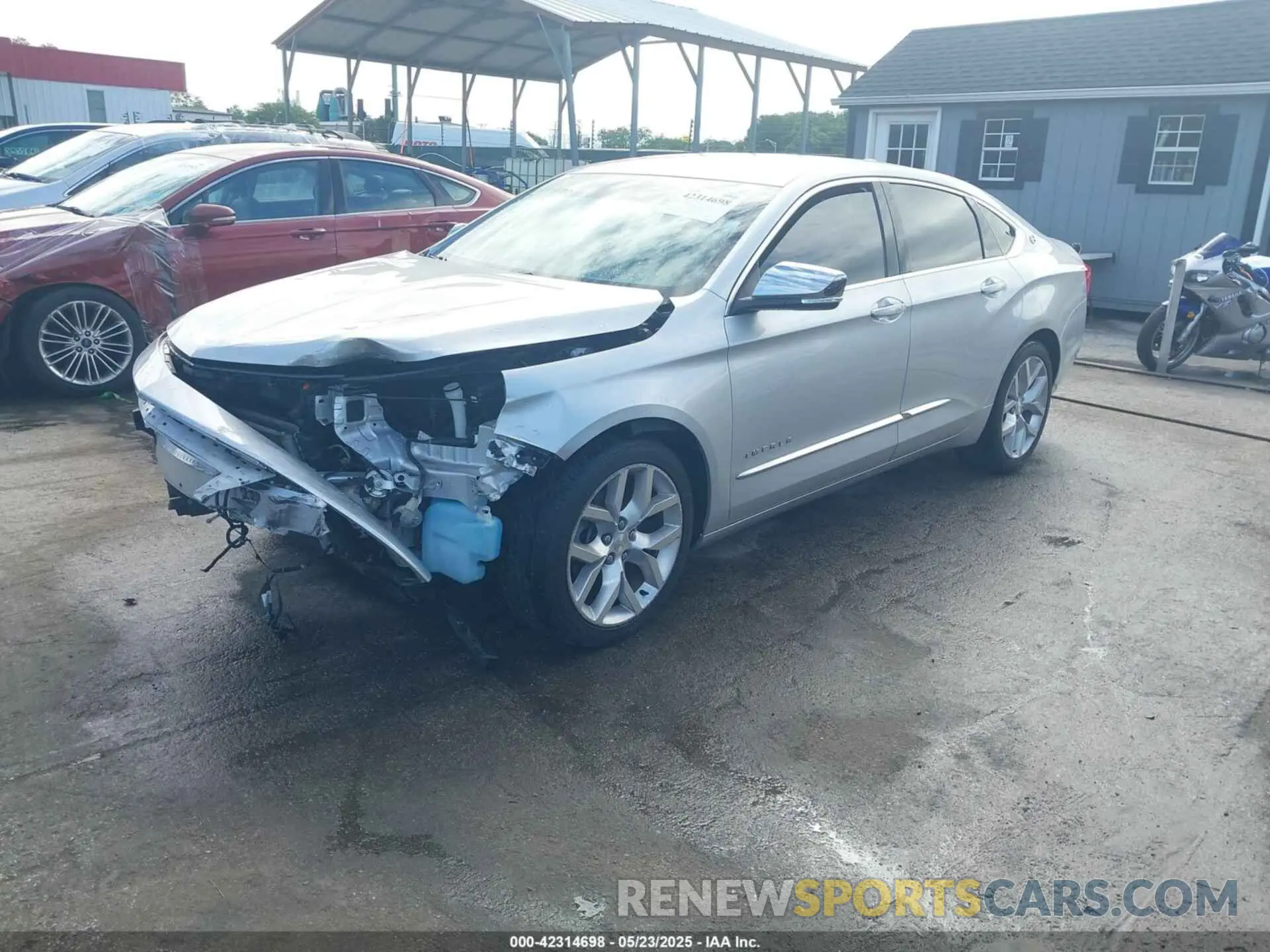 2 Фотография поврежденного автомобиля 2G1105S3XK9136680 CHEVROLET IMPALA 2019