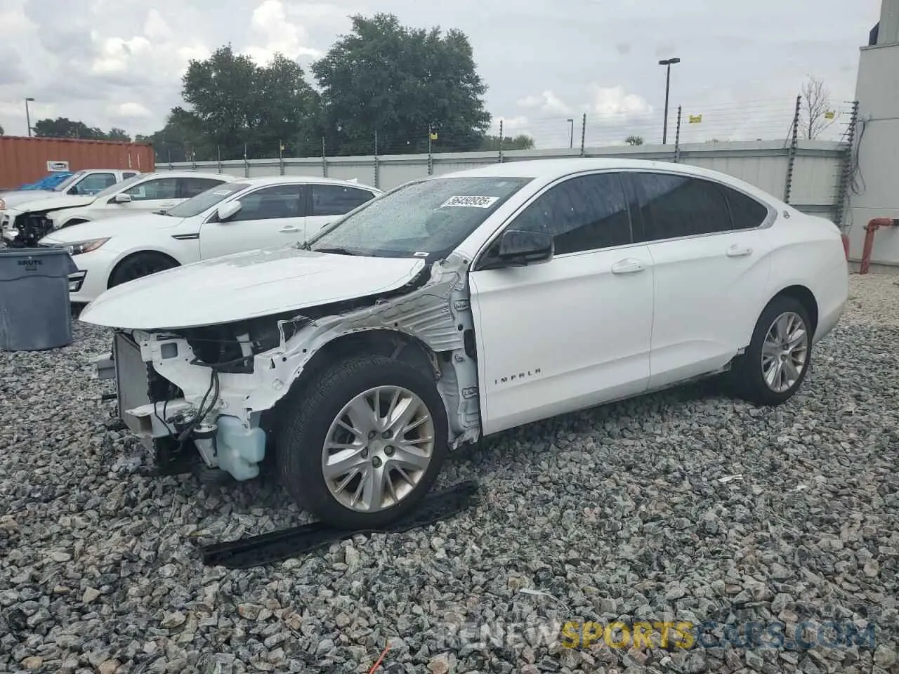 1 Photograph of a damaged car 2G11X5S33K9109350 CHEVROLET IMPALA 2019