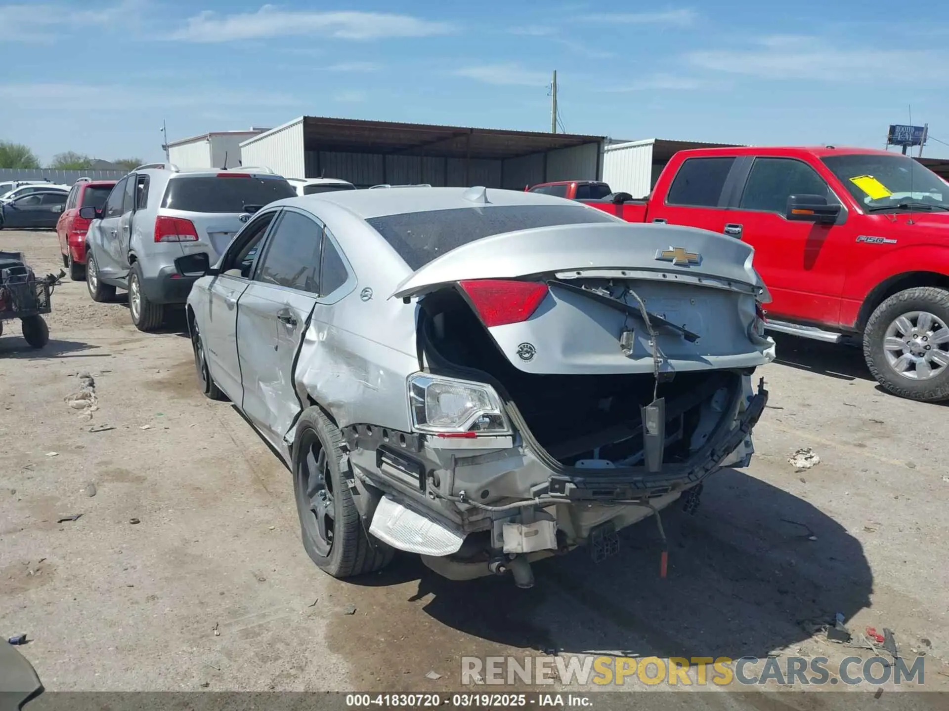 3 Photograph of a damaged car 2G11X5SA3K9129063 CHEVROLET IMPALA 2019