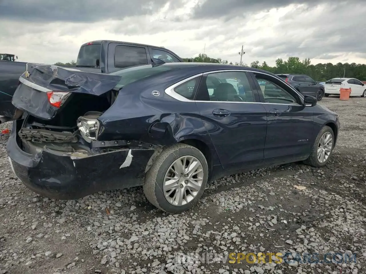 3 Photograph of a damaged car 2G11X5SA7K9115702 CHEVROLET IMPALA 2019