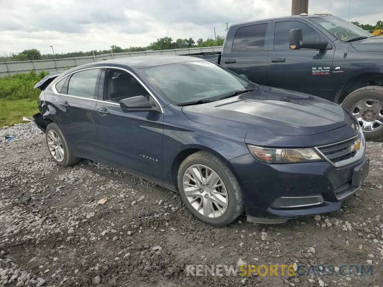 4 Photograph of a damaged car 2G11X5SA7K9115702 CHEVROLET IMPALA 2019