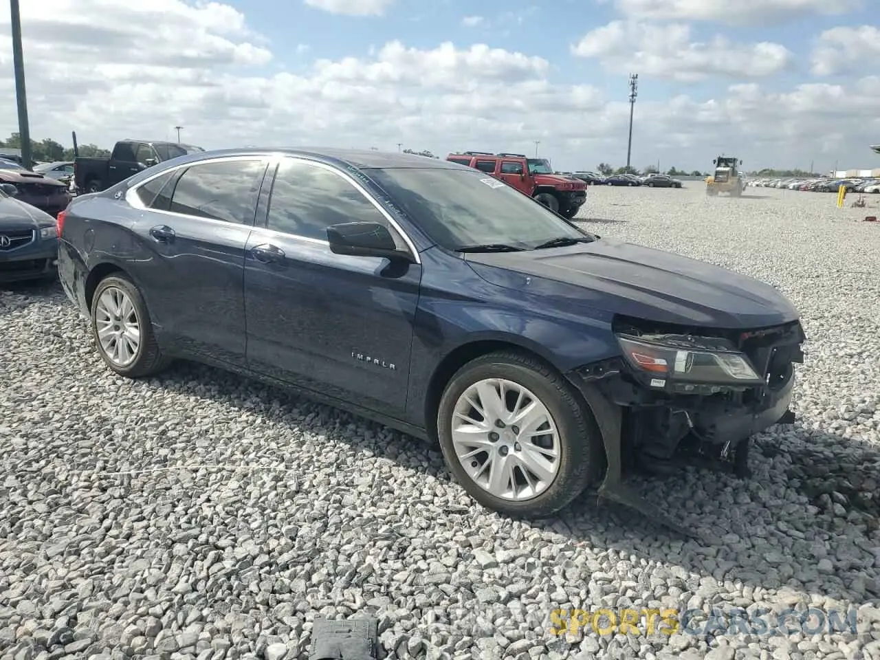 4 Photograph of a damaged car 2G11Y5S32K9130767 CHEVROLET IMPALA 2019