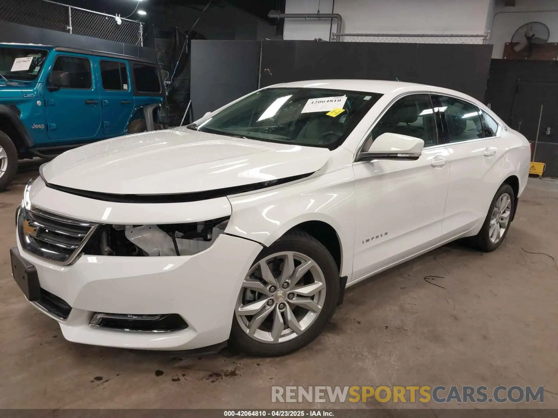 2 Photograph of a damaged car 2G11Z5S36K9161971 CHEVROLET IMPALA 2019