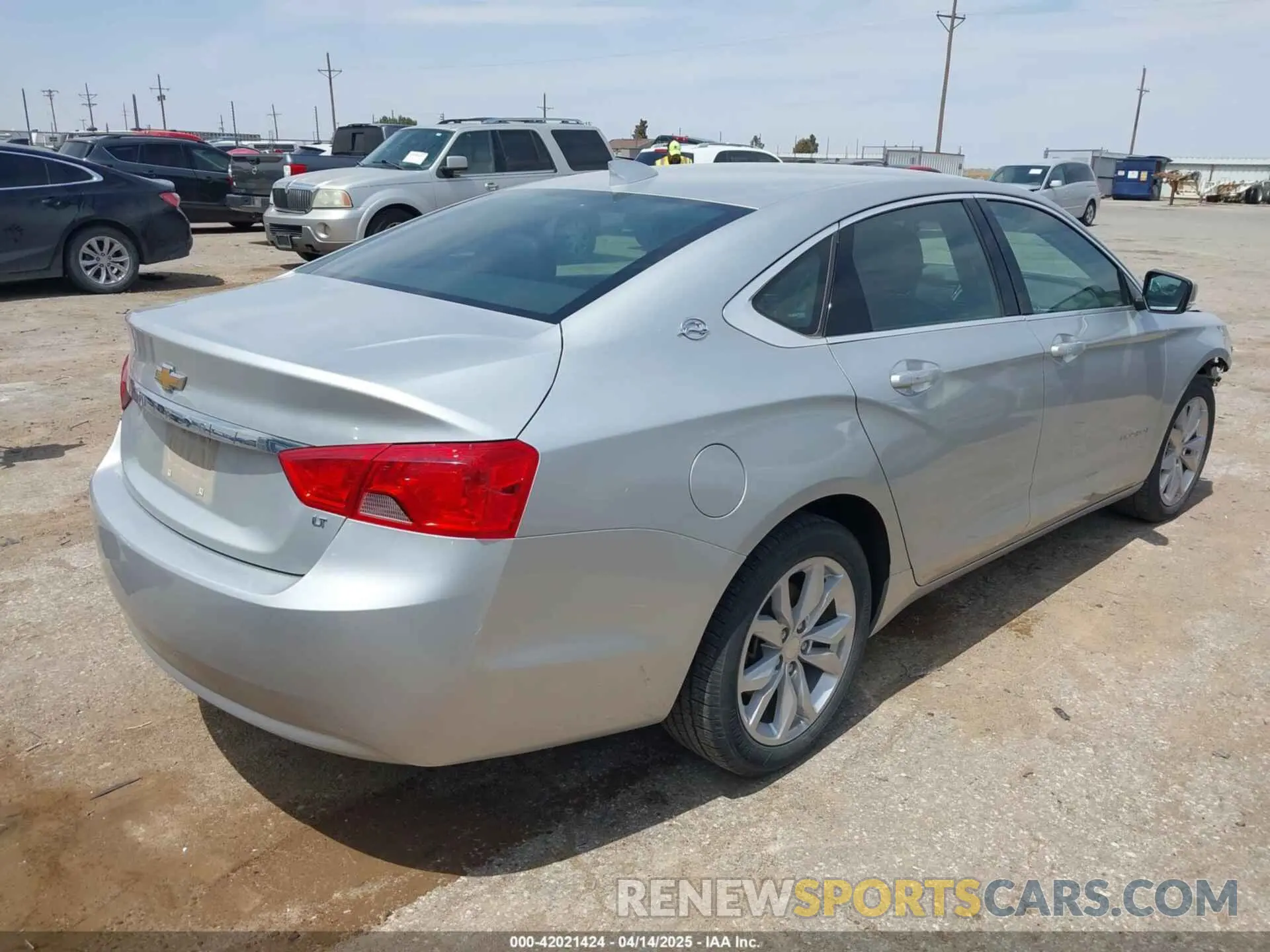 4 Photograph of a damaged car 2G11Z5S38K9131516 CHEVROLET IMPALA 2019