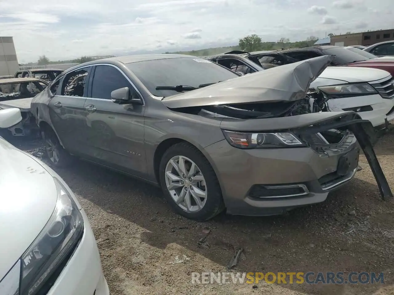 4 Фотография поврежденного автомобиля 2G11Z5S38K9147487 CHEVROLET IMPALA 2019