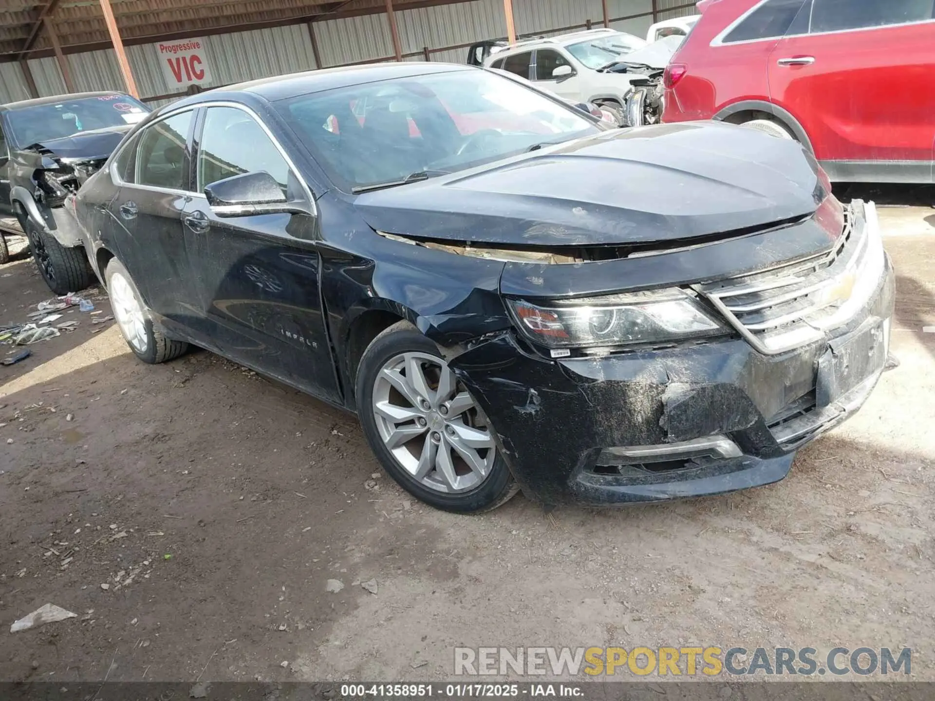 1 Фотография поврежденного автомобиля 2G11Z5SA1K9133722 CHEVROLET IMPALA 2019