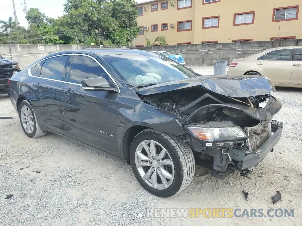 4 Фотография поврежденного автомобиля 2G11Z5SA4K9118910 CHEVROLET IMPALA 2019