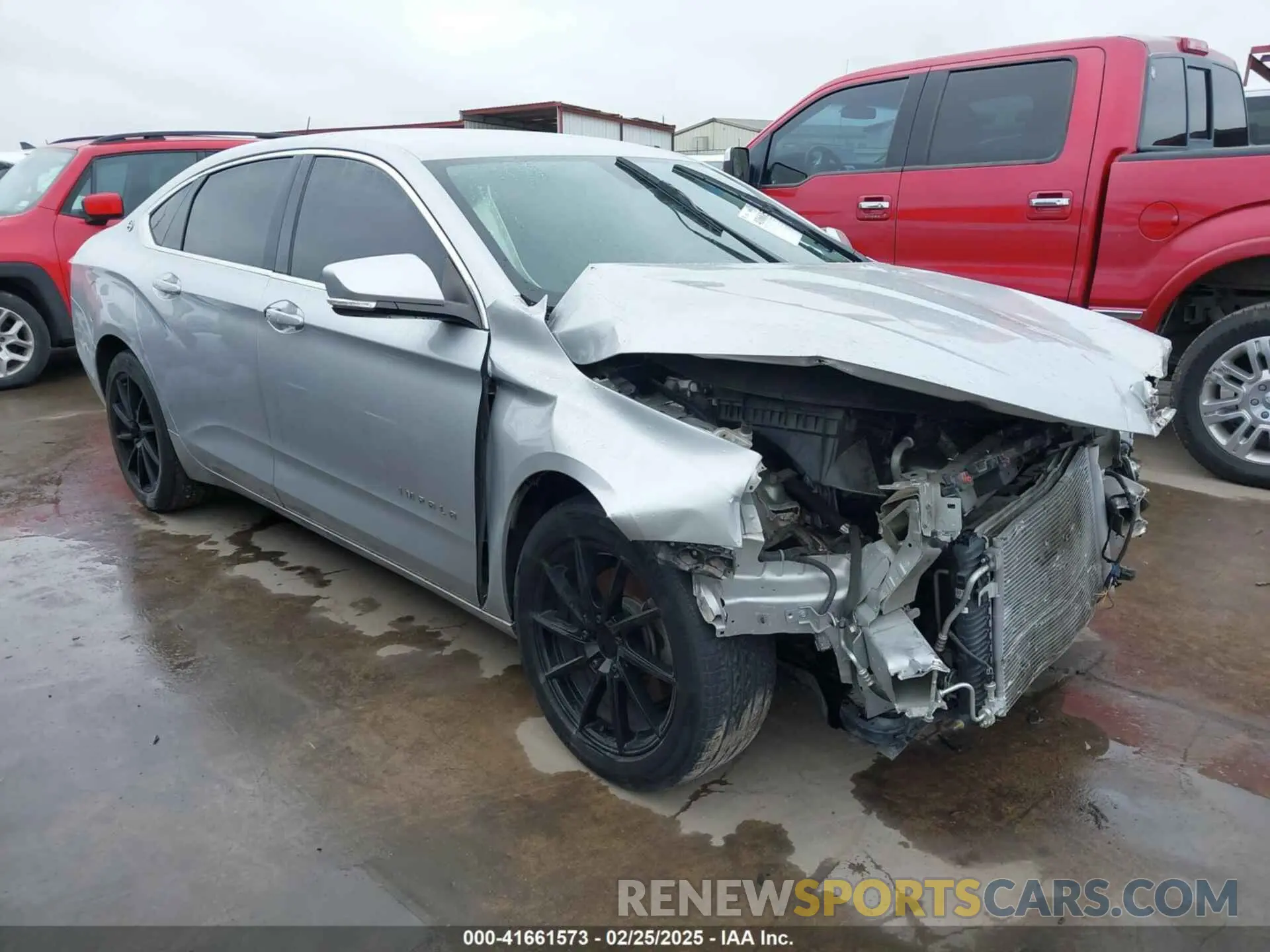 1 Photograph of a damaged car 2G11Z5SA7K9142585 CHEVROLET IMPALA 2019