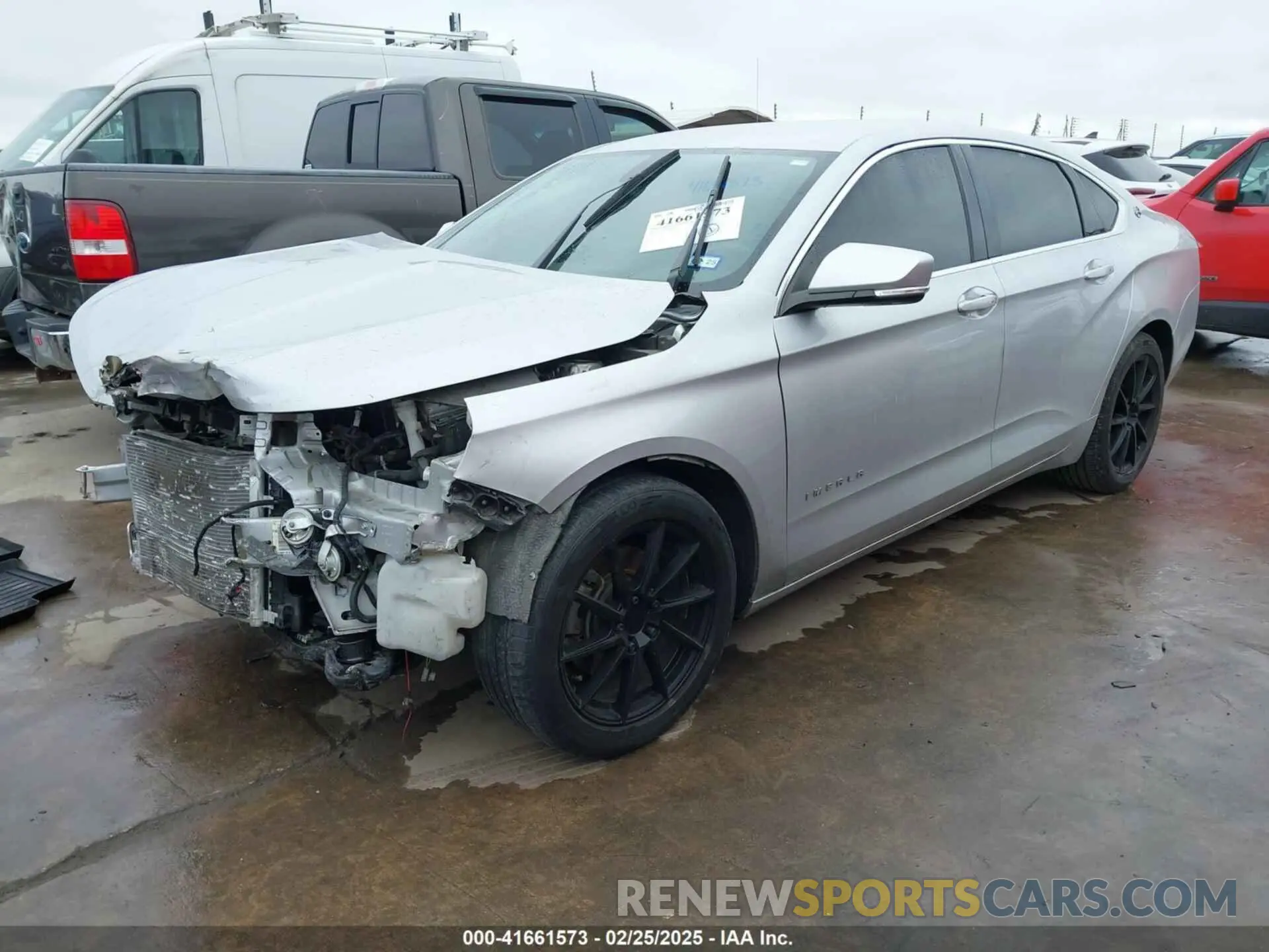 2 Photograph of a damaged car 2G11Z5SA7K9142585 CHEVROLET IMPALA 2019