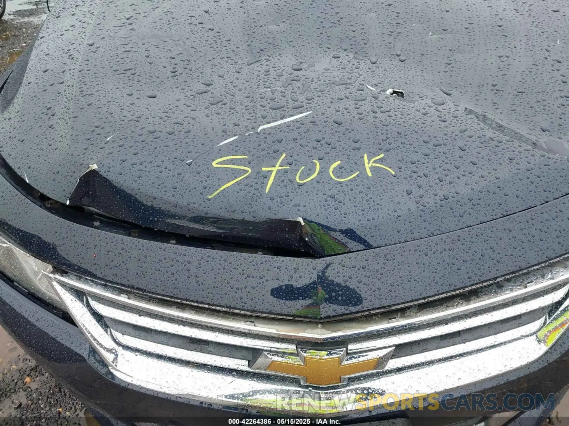 10 Photograph of a damaged car 2G11Z5SA8K9154423 CHEVROLET IMPALA 2019