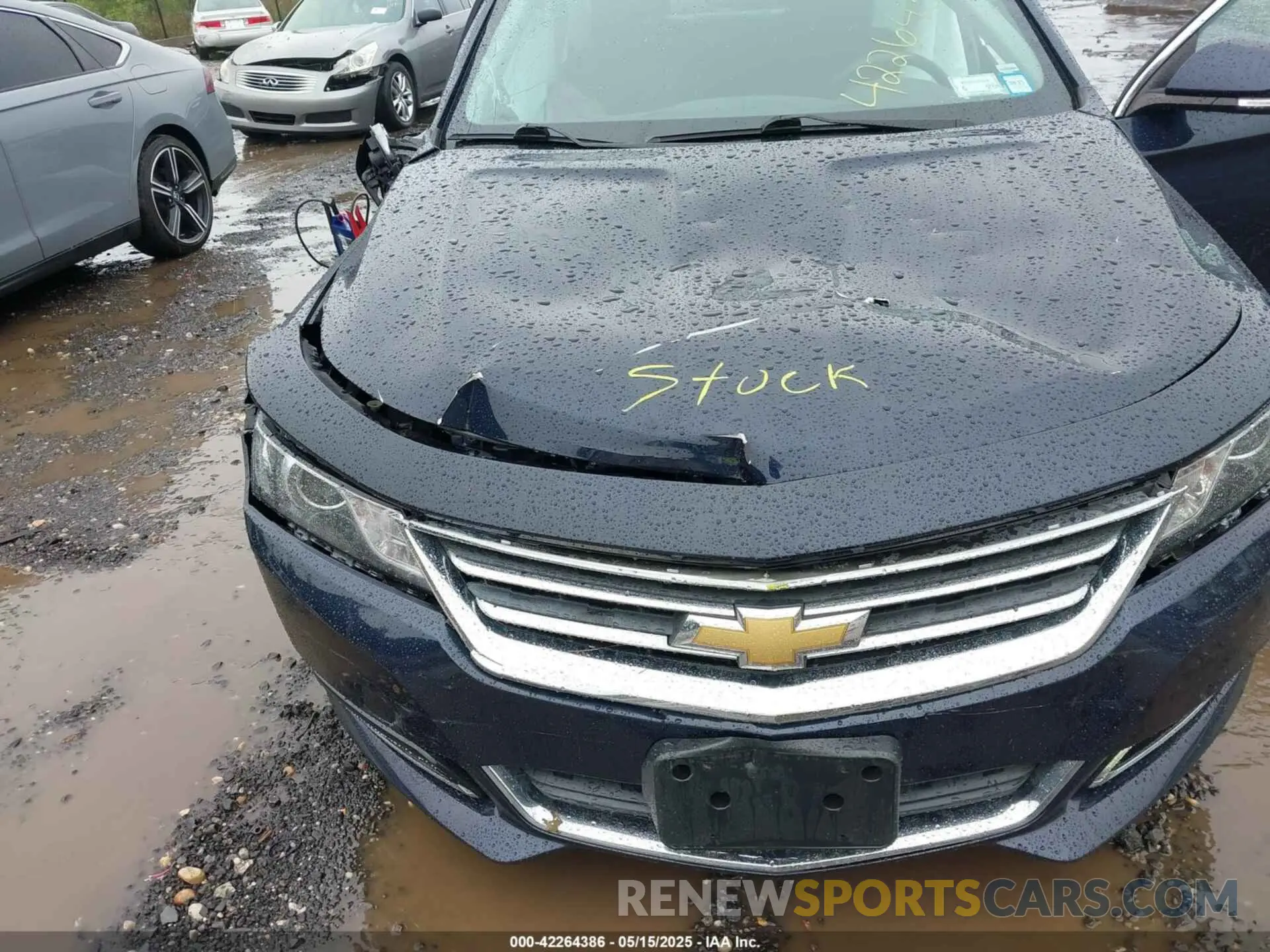 17 Photograph of a damaged car 2G11Z5SA8K9154423 CHEVROLET IMPALA 2019