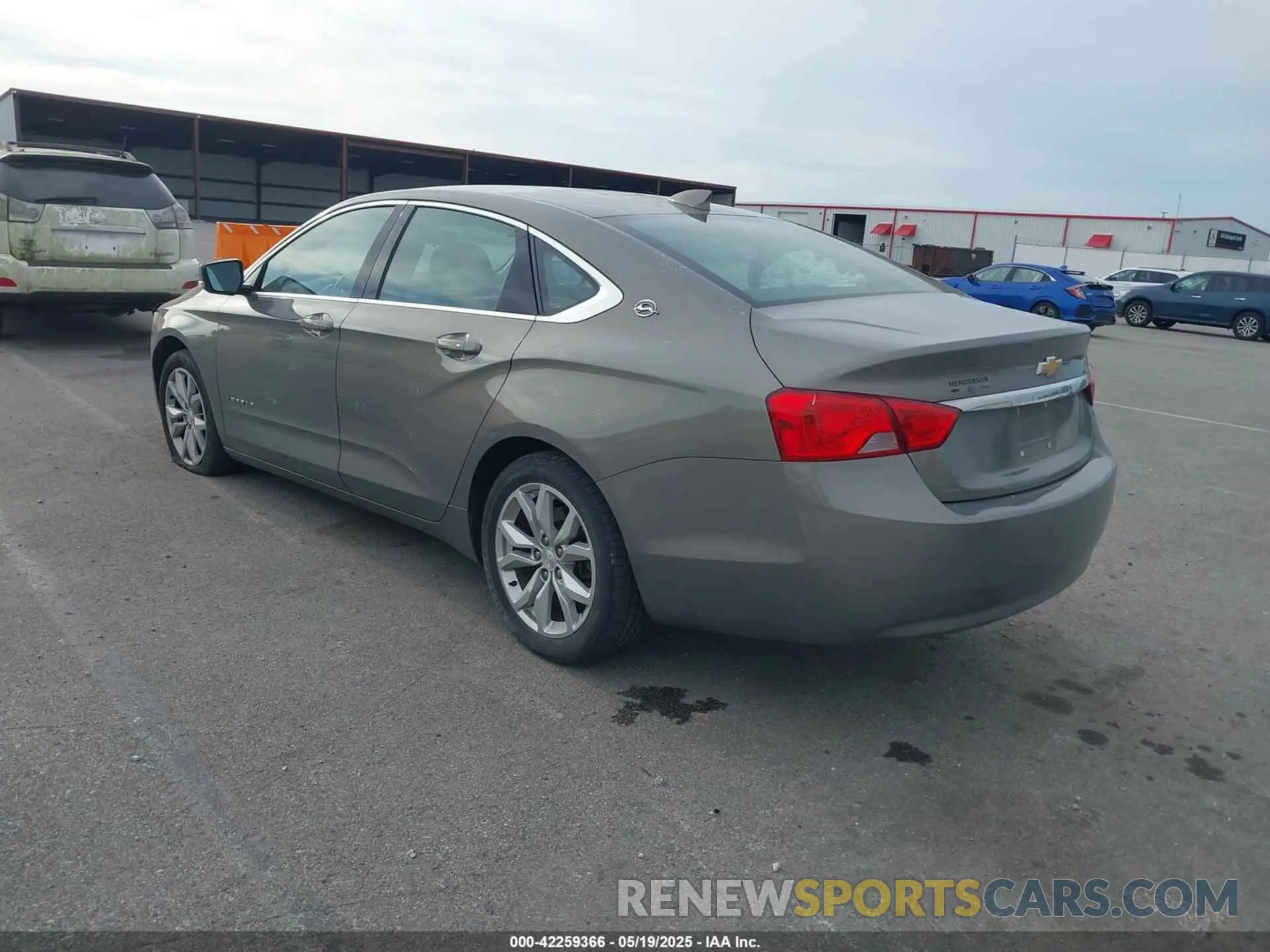 3 Photograph of a damaged car 2G11Z5SAXK9135498 CHEVROLET IMPALA 2019