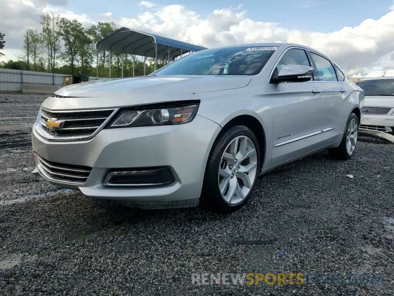 1 Photograph of a damaged car 1G1105S35LU105003 CHEVROLET IMPALA 2020