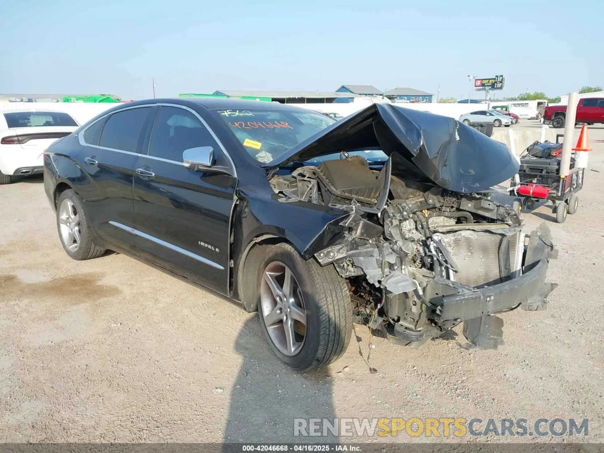 1 Фотография поврежденного автомобиля 1G1105S37LU107562 CHEVROLET IMPALA 2020
